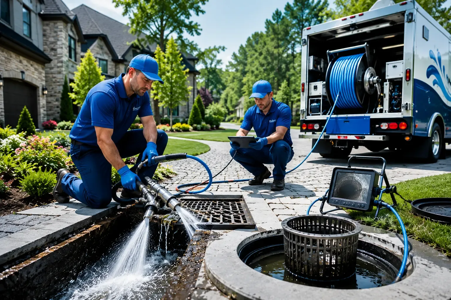 Local outdoor drain cleaning professionals in Huntley, IL