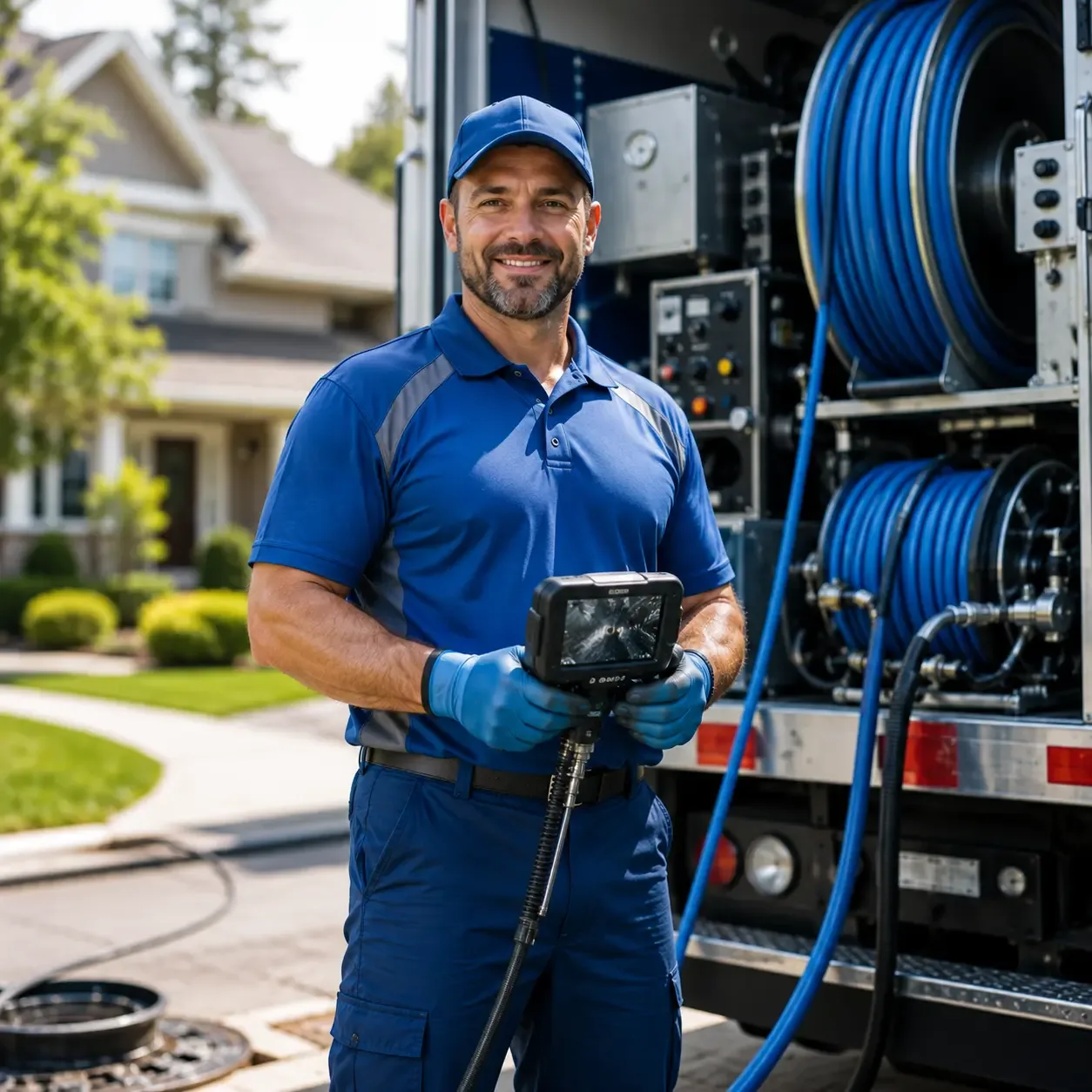 Local outdoor drain cleaning specialists in Huntley, IL